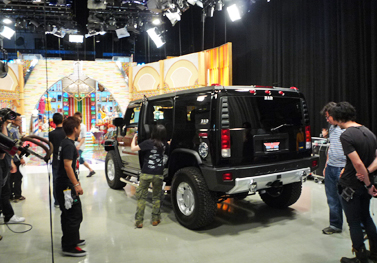 テレビ番組撮影